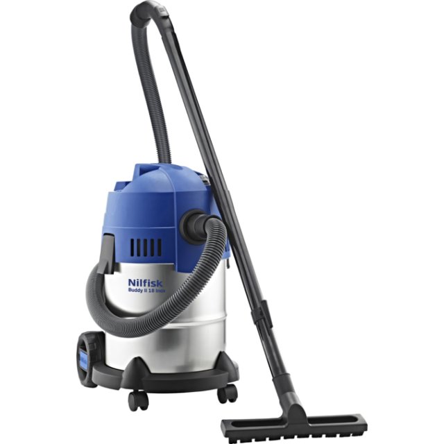 NILFISK BUDDY II 18 INOX ISLAK KURU TİP ELEKTRİKLİ SÜPÜRGE